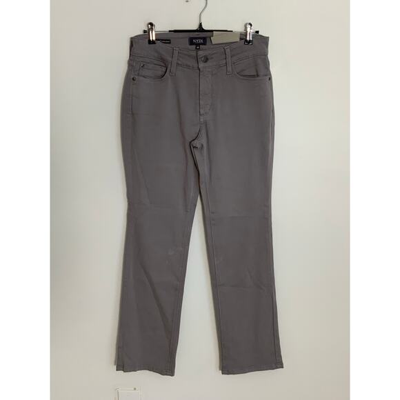 NYDJ Straight Grey Pants‎ NWT size 6 - Picture 1 of 8